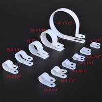 Clips de montage de Type Clip de câble en plastique noir, organisateur de câble, Clips de cordon, Kit de gestion de câble