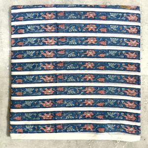 Tela Suave Estampada a Mano con Bloques Indios, Material de Costura Floral, Precio al por Mayor Disponible por Yarda - Product Image 2