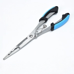 Pince coupante droite pour leurres, modèle Luya, ciseaux de pêche multifonction allongés à boucle ouverte, coupe-ligne robuste pour <span class=keywords><strong>poisson</strong></span>-<span class=keywords><strong>cheval</strong></span> - Product Image 5