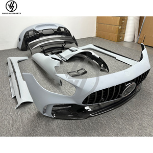 Nuevo Kit de Carrocería Estilo GTR de Fibra de Carbono Brillante con Tejido Twill para AMG GT GTC GTS 2017-2019, Ajuste Preciso 1:1 - Product Image 5