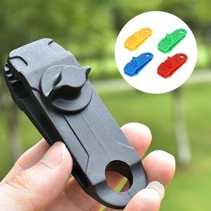 Clips para lona de tienda de campaña al por mayor, juego de abrazaderas para lona de toldo, sujetadores de cubierta para coche/piscina con agarre de mandíbula, accesorios exteriores resistentes al viento y de alta resistencia - Product Image 3