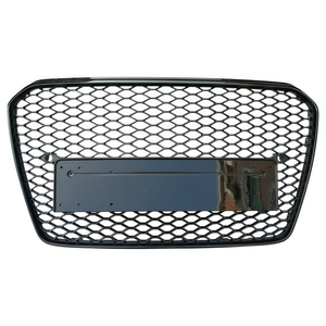 Grille avant de Style RS5 pour <span class=keywords><strong>Audi</strong></span> A5 <span class=keywords><strong>S5</strong></span> B8.5 grille en nid d'abeille maille de lifting calandre de pare-chocs avant 2012 2013 2014 <span class=keywords><strong>2015</strong></span> 2016 - Product Image 1
