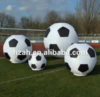 Ballon de football gonflable personnalisé de marque Navigator - Grand ballon de soccer en polyester taffetas avec ventilateur intégré, taille personnalisable