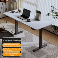 D-1C1 Bureau debout électrique intelligent à double moteur abordable, tables de bureau réglables en hauteur, cadre de bureau relevable