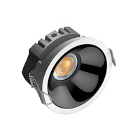 Spot encastré LED moderne sans lumière principale, COB, ultra anti-éblouissement, en aluminium, éclairage intérieur