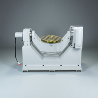 Table rotative CNC 5 axes Tiger 650 mm 2 Arcsec avec échelle HEIDENHAIN, réducteur planétaire, table à came à rouleaux et structure de moteur DD