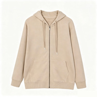 Vente en gros de sweats à capuche unisexes pour hommes, sweats à capuche de haute qualité, style Y2k, en tissu French Terry, broderie 3D, sweats à capuche zippés lavés, sweats à capuche oversize pour hommes