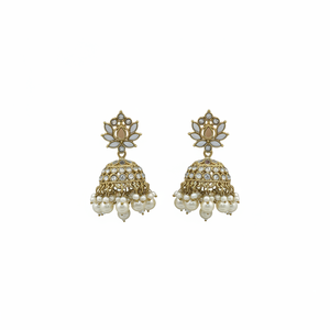 Bridal Ethnic Vintage Drop Earrings Alloy <b>Gold</b> Plating Third Party Certified Matching Maang Tikka Traditional Jewelry <b>Set</b> High - Product Image 2