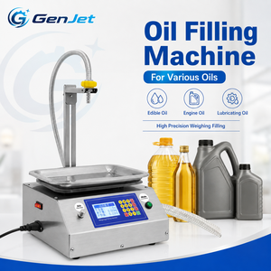 Machine de remplissage de liquides (huiles comestibles et lubrifiantes) la plus populaire, 12 L par minute, avec contrô<span class=keywords><strong>le</strong></span> du poids pour bouteilles d'huile moteur et d'huile <span class=keywords><strong>parfum</strong></span>ée - Product Image 5