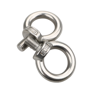 M4 M5 M6 M8 M12 M32 M33 Acero inoxidable completamente roscado <span class=keywords><strong>SS</strong></span> 304/316 Perno de ojo de elevación giratorio DIN580 Acabado liso - Product Image 6