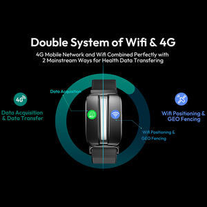 JCVital V6 Ce Rohs Fcc Certificates Smart Sos Bracelet Odm Health 4g Wearable Sleep Devices Smart Watch Band for Ios and Android - Product Image 3