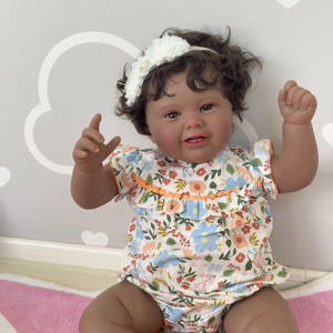 Nuevo Muñeco de Silicona Suave Maddie de 60 cm, Muñeco Reborn para Niños Pequeños, Muñeco Reborn de Silicona Realista <span class=keywords><strong>Kodi</strong></span> para Niñas - Product Image 3