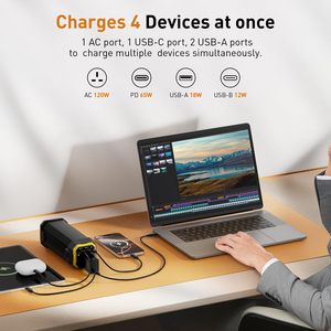 Power Bank Portatile 31200 mAh AC 110V con Ricarica Rapida PD 65W Tipo C - Tendenza 2026 - Product Image 4