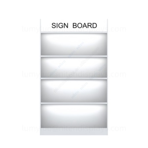 Exhibidores de Madera con Logotipo Personalizado para Minoristas, con Estantes para Zapatos y Ropa, Mueble de Pared o de Pie para Tiendas y Boutiques - Product Image 3