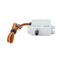 Moteur sans noyau haute tension KST A13-610 pour planeur miniature, 9 kg.cm, temps de réponse de 0,10 s, engrenage en alliage d'aluminium et acier trempé