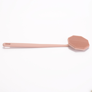 Silicone Back Body Scrubber Long Handle Body <b>Scrub</b> <b>Brush</b> Body Exfoliate Bath Shower <b>Brush</b> for Women Men Grooming - Product Image 2