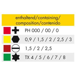 HEYTEC 50833-Juego de caja de 5 bits, 32 piezas. - Product Image 2