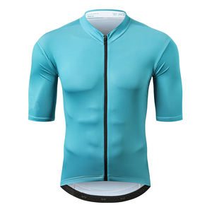 Maillot de cyclisme de haute qualité, séchage rapide, personnalisé, coloré, manches courtes, compétition professionnelle, évacuation de la transpiration - Product Image 1