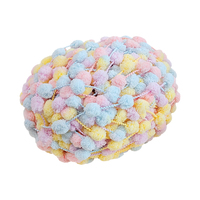Fil à tricoter en gros Heny Factory, pompons faits à la main, fil à crocheter épais, pelote de fil fantaisie pour couverture
