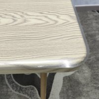 Film de protection en PVC souple anti-rayures Boligao pour meubles en bois et dessus de table à manger