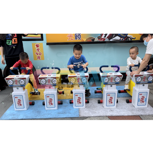 Hot bán giải trí trò chơi ngoài trời Bong Bóng Xe đạp trẻ em đi xe trên xe đạp bong bóng trò chơi thu hút trò chơi thể thao máy cho trẻ em - Product Image 2