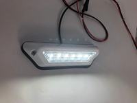 Lumière d'amélioration du périmètre 3W Ambulance LED Lumière Montage en surface Éclairage latéral blanc stable d'urgence