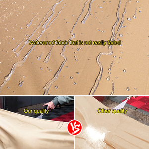 Giá rẻ ngoài trời nhiệm vụ nặng nề chống UV sinh thái thân thiện kích thước Lớn Vườn mặt trời ô dù ngoài trời cantilever vuông ô với cơ sở - Product Image 3