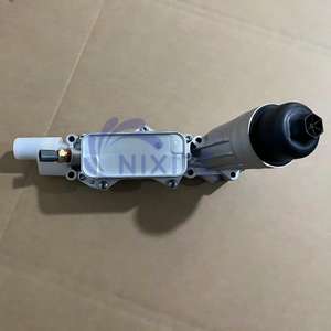 68105583AF, 5184294AC, 926-959 Carcasa de filtro de aceite de motor de aluminio con enfriador de aceite y filtro para Chrysler Dodge <span class=keywords><strong>Jeep</strong></span> Ram - Product Image 2