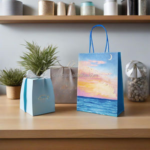 <span class=keywords><strong>Bolsa</strong></span> de Papel Kraft Resistente Simple, <span class=keywords><strong>Bolsa</strong></span> de Papel para Compras con Logotipo Ligero Impreso, <span class=keywords><strong>Mini</strong></span> Bolsas de Regalo para Lápiz Labial - Product Image 4