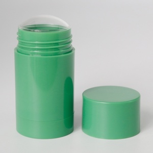 50g Round Plastic Twist-up Solid <b>Perfume</b> <b>Bottle</b> Black White Deodorant Antiperspirant Targeted for Good Visibility Convenience - Product Image 4