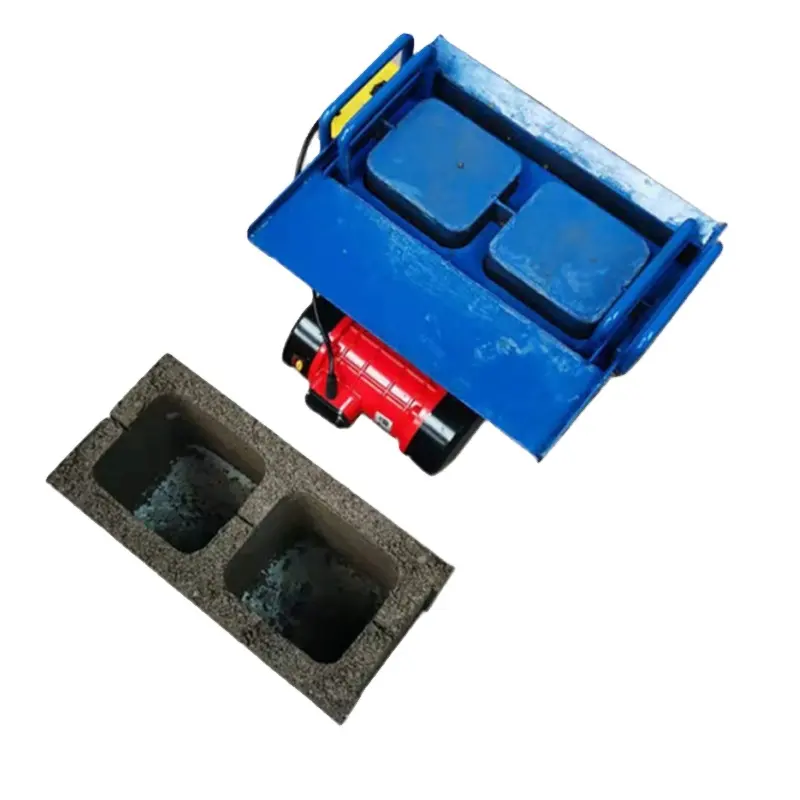 Small Industrial Compressed Concrete Block Machine / Manual Clay Brick Machine