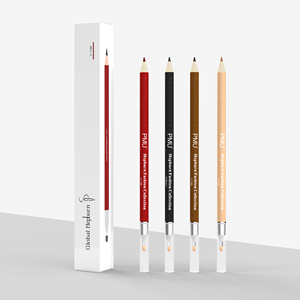 Stylo manuel à double tête imperméable et durable Nouveau <span class=keywords><strong>crayon</strong></span> à sourcils en acier inoxydable sous forme <span class=keywords><strong>liquide</strong></span> - Product Image 4