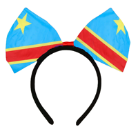 Ensemble de produits populaires 2026 de la série Drapeau du Congo, 11 pièces : Porte-clés, autocollant, crayon, drapeau à main, seau, pour la promotion