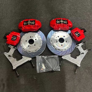 Étriers <span class=keywords><strong>de</strong></span> <span class=keywords><strong>frein</strong></span> mécatroniques GT4 4 pistons <span class=keywords><strong>de</strong></span> haute qualité, adaptés aux roues arrière <span class=keywords><strong>de</strong></span> 355/380 mm, freins <span class=keywords><strong>de</strong></span> course pour Infiniti Q50 Q60 G35 G37 - Product Image 3