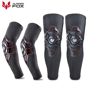Genouillères de moto d'été Protège-genoux de vélo de montagne BMX DH ATV Motocross Coudières - Product Image 1