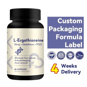 Bioflex Private Label Formule Verpakking L-Ergothioneïne Glutathion Harde Capsules Paddenstoelenextract Poeder Voedingssupplement - Product Image 4