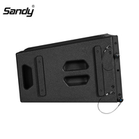 Système de sonorisation Sandy Audio J10M, double enceinte colonne à deux voies de 10 pouces, plage de fréquences 60 Hz-19 kHz, puissance de pointe 700 W/2800 W, étanche