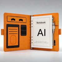 Carnet intelligent IA innovant – Écriture hors ligne au stylo classique avec synchronisation IA et transcription OCR pour réunions d'affaires, personnalisable