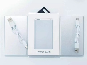 Cargador ultrafino de 5000mAh más vendido, regalo personalizado de fábrica, precio bajo, logotipo personalizado, Banco de energía portátil - Product Image 4