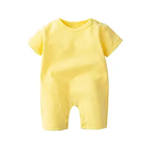 China Katoenen Baby Kikker Broek Bodysuits Rompers Klimpak Klimplanten