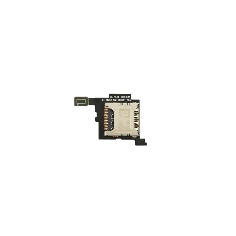 Satisfied Quality Flat Flex Reader Sim Card and Micro SD Slot Card For Samsung Galaxy i8262 With Best Service