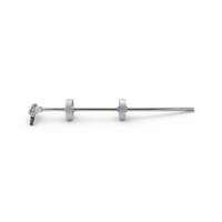 Thermocouple de préchauffage pour convertisseur HUADONG 300 tonnes, protection en céramique en alliage haute température à montage réglable