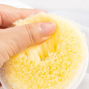 Новый дизайн, 37 см, скрабер для спины 2-в-1, с длинной ручкой, мягкая щетина, отшелушивающая, съемная, для душа и ванны, щетка для тела - Product Image 6