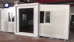 Contenedor modular expandible prefabricado de construcción rápida de 20 40 pies, casa para acampar, plegable, pequeña y pequeña oficina, amigable con cocina y baño - Product Image 3