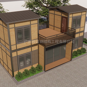 Casa de Madera Personalizada, Oficina con Diseño Rústico, Casa de Huéspedes Portátil de Lujo - Product Image 2