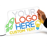 Panneau Néon LED Personnalisé en Acrylique, Impression UV, Style Moderne, Alimentation USB 5V, Portable, Décoration pour Mariage, Fête, Cadeau d'Anniversaire