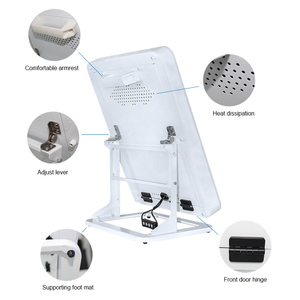 Photomaton portable avec angle de pente réglable à 15 degrés, éclairage RGB, version de bureau, machine photomaton pour <span class=keywords><strong>iPad</strong></span> - Product Image 3