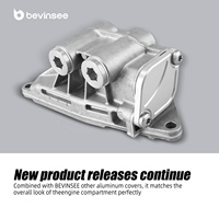 Bouchons de boîtier de thermostat d'huile BEVINSEE pour moteurs BMW N54 N55 S55 135i 335i 535i 435i