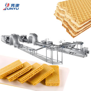 100kg/hWafer Biscuit Gaufrier Machine Gaufre Cuisson Faisant La Machine Chocolat Sainte Communion Gaufre Faisant La Machine avec Four À Gaz - Product Image 1