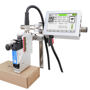 Automatischer intelligenter Karton codierer Ablaufdatum Chargencode-Drucker Online TIJ-Tinten strahl drucker mit 5-Zoll-Touchscreen - Product Image 1